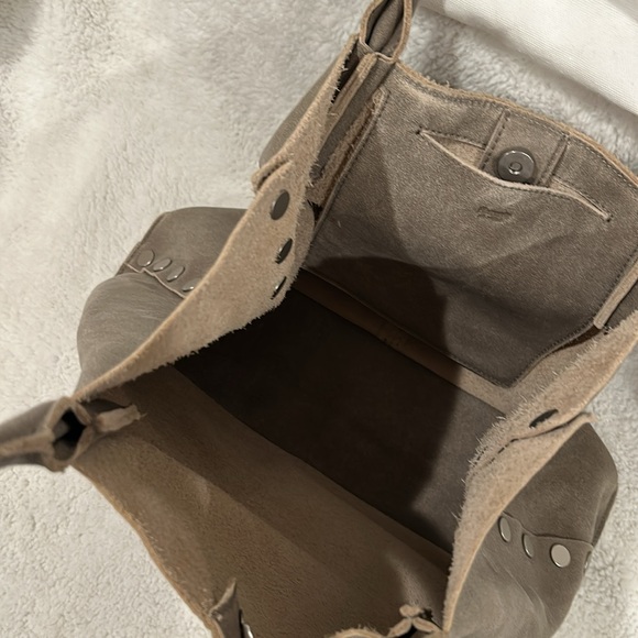 Butter soft slouchy suede Hammitt Los Angeles Tote Bag with dust bag! Like new! - Picture 9 of 13